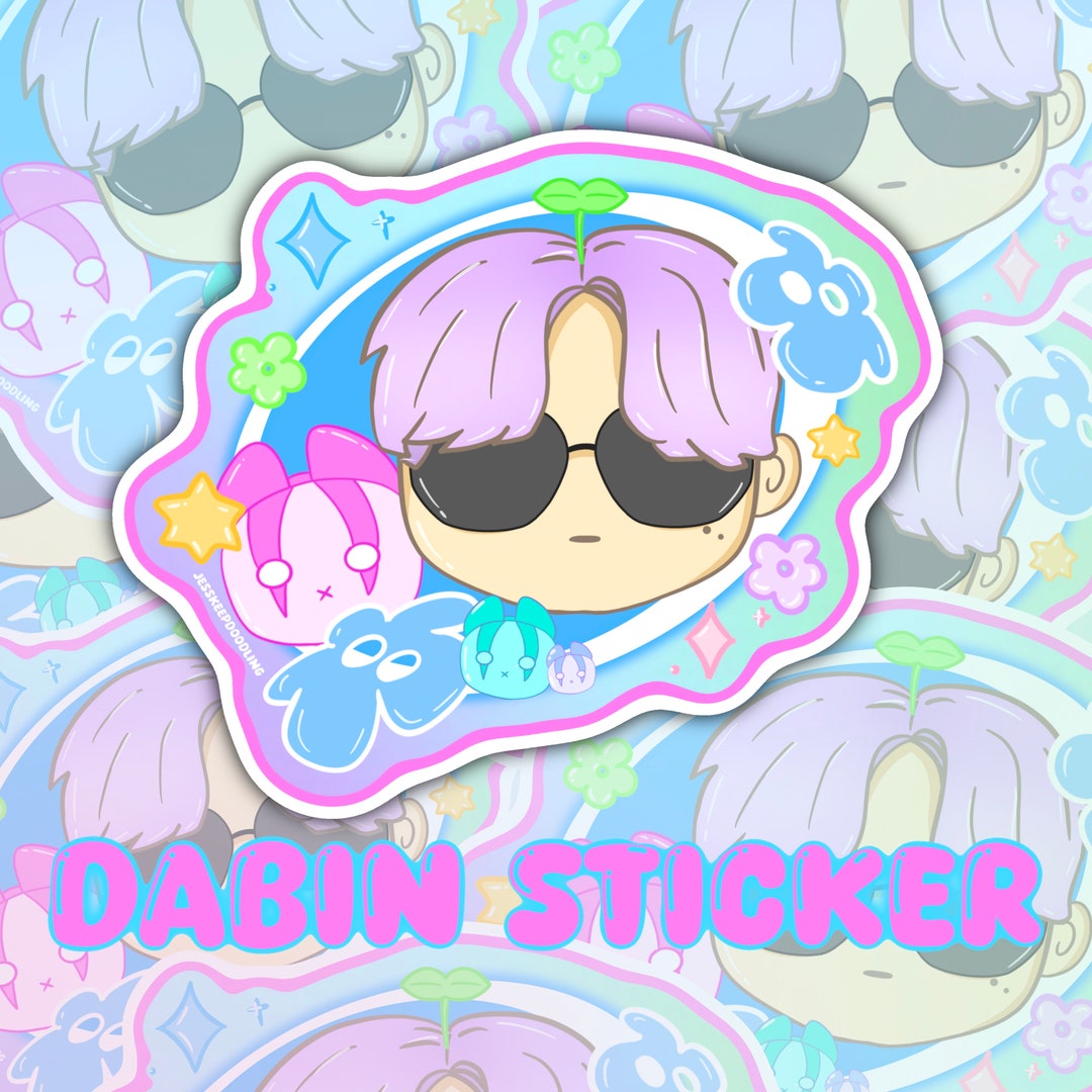 Dabin EDM DJ Bloom Sticker | Laptop Stickers, Decals, Stationery ...