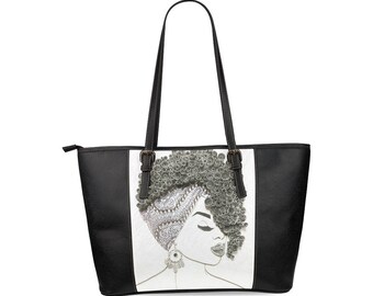 Quillqueen Leather Tote (Large)