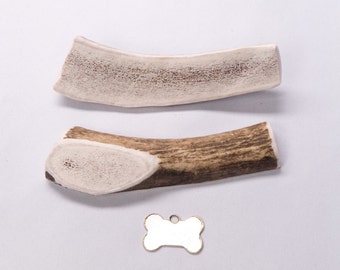 Medium Split "Marrow" Elk Antler Dog Chew