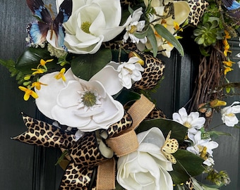 Magnolia, southern wreath