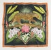 Night in the Jungle Luxury Square Illustration Art Scarf - 2021 Etsy Design Awards Finalist 