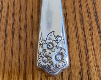 Butter Knife Bud Vase - April