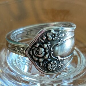Floral Spoon Ring