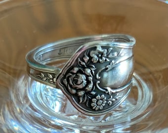 Floral Spoon Ring