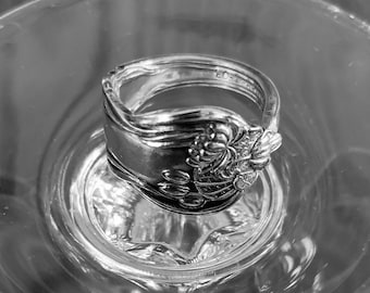 Lotus Spoon Ring