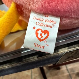Beanie Baby Strut Rooster 1996 - Etsy