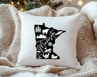 Minnesota Symbols PNG | Midwest Vibes | MN Symbols Digital Download | Sublimation Ready 300 DPI