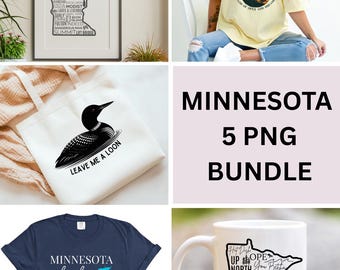 Minnesota PNG Bundle: MN Breweries, Leave me a loon, Midwest Designs (Digital Download