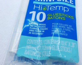 Opakowanie 10 sztyftów kleju do pistoletów na klej - rozmiar mini