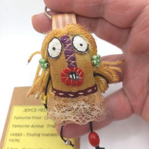Freaky Weirdo Keyring - Joyce Hedgehog