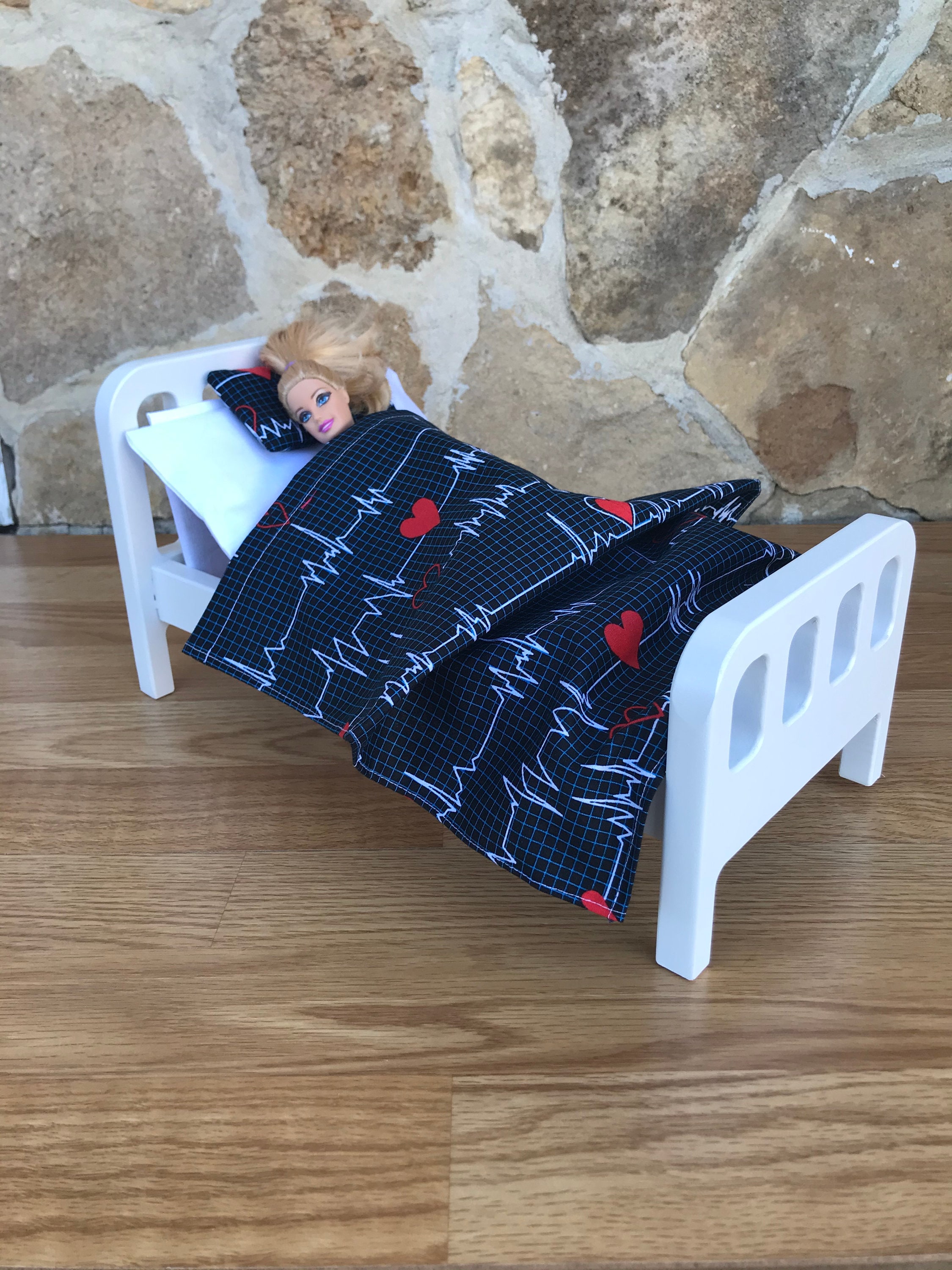 Adjustable Doll Hospital Bed for Barbie or 11 doll Etsy