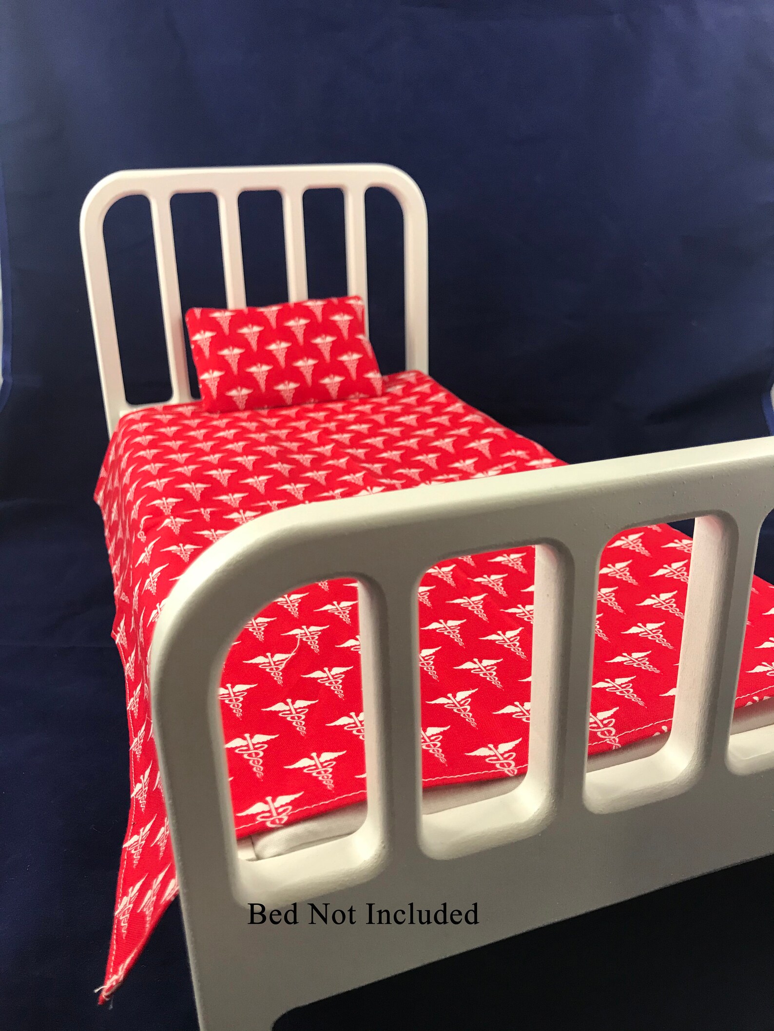 Doll Hospital Bed Sheet and Pillow for 18 Doll or Etsy