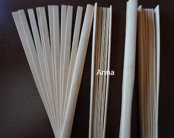1 piece bamboo fan 13pcs staves per fan