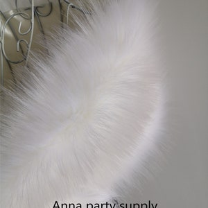 Pure white snow white faux fur shrug bridal wrap shrug wedding faux fur cape stole Wedding Fur warp Bridal Faux Fur Stole Fur Shawl Cape image 5