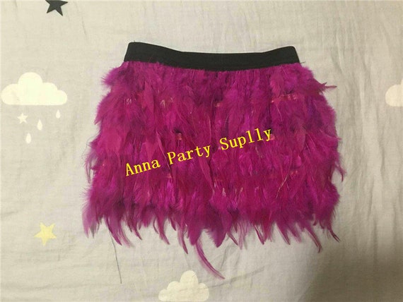 feather skirt costume