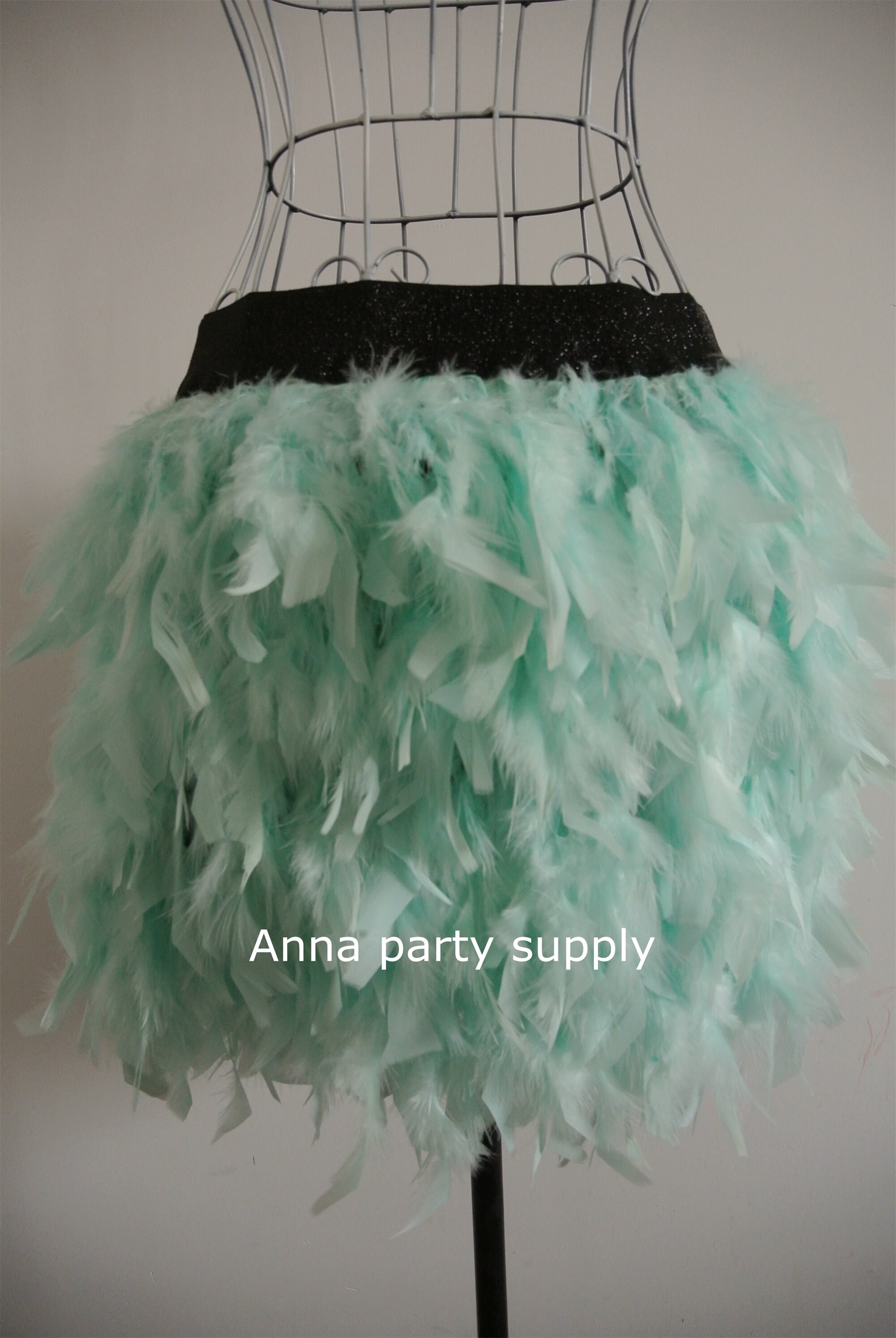 Feather green clearance skirt