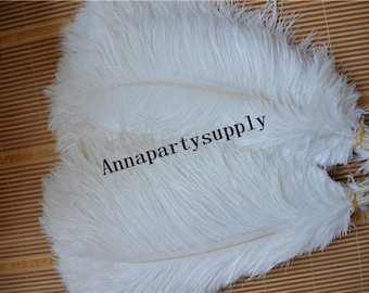 100 pcs white ostrich feather plume for wedding party supply wedding centerpiece prom supply