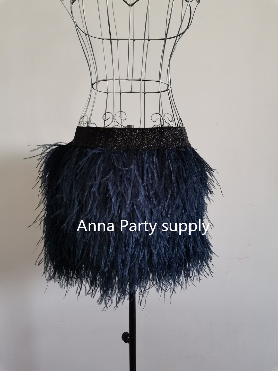 スカート SHE Tokyo Elliy feather navy 38 il_1080xN.3937873396_bnlr.jpg