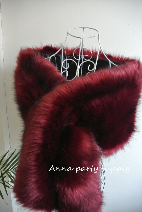 Wine fur hotsell shrug