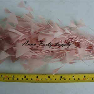 4 bunch blush pink feather millinery crafts wedding feather corsages hat supply