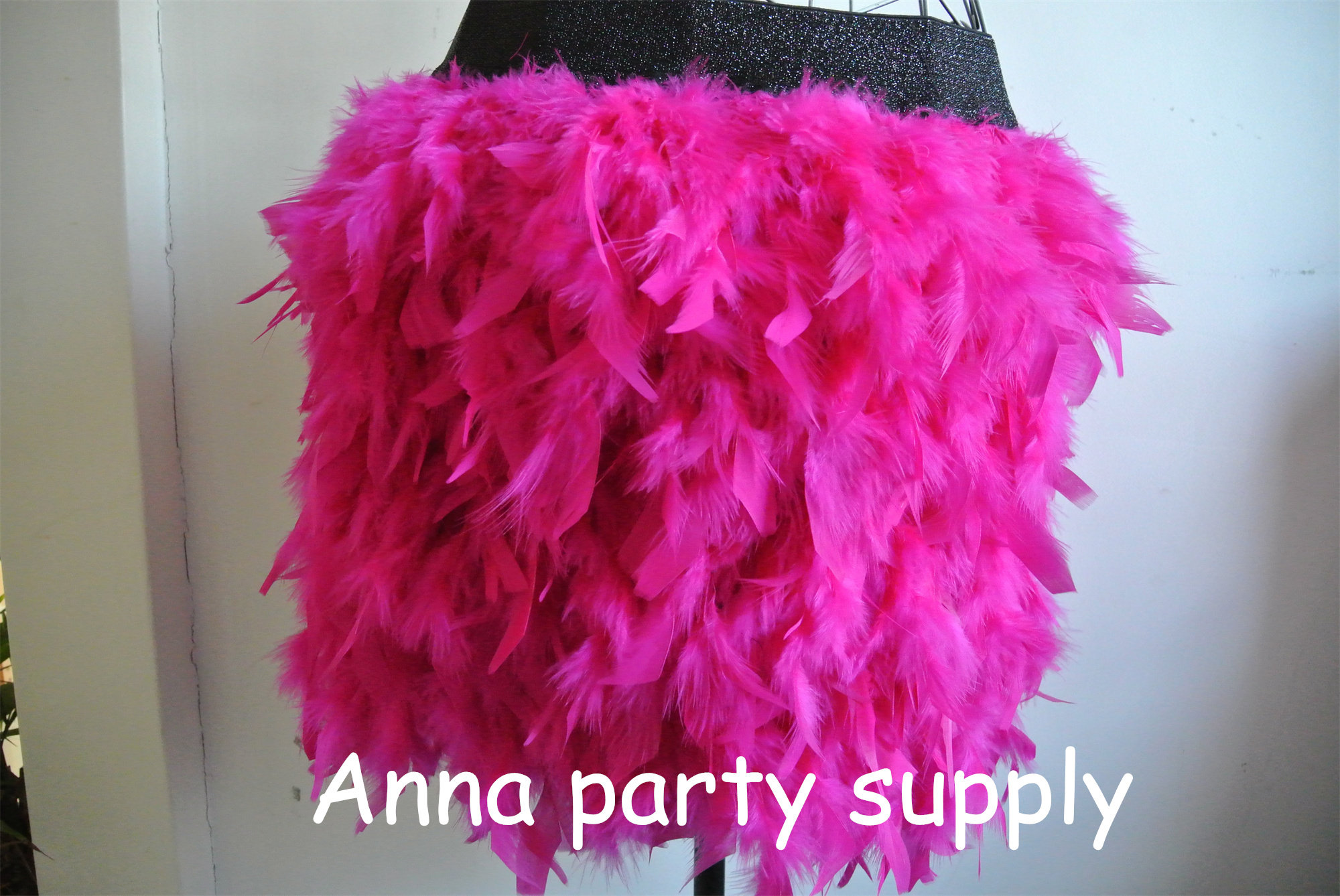 Hot Pink Feather Skirt for Dancing Showgirl Party Supply 10 Colors Etsy Denmark