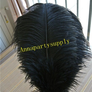 50 pcs black ostrich feather plume for wedding party supply wedding centerpiece decor