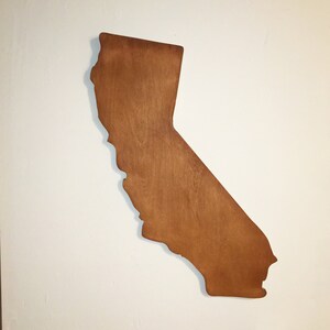 California Wood Sign