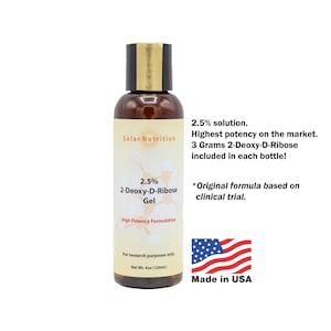 2-Deoxy-D-Ribose Gel, High Potency 2.5%