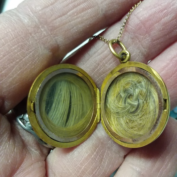 Hair Locket Etsy