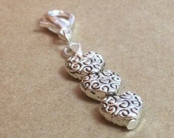 Jacket Zipper Pull Accessories Lamb Charm Gift Pink Lamb Gift Clothing Jewelry