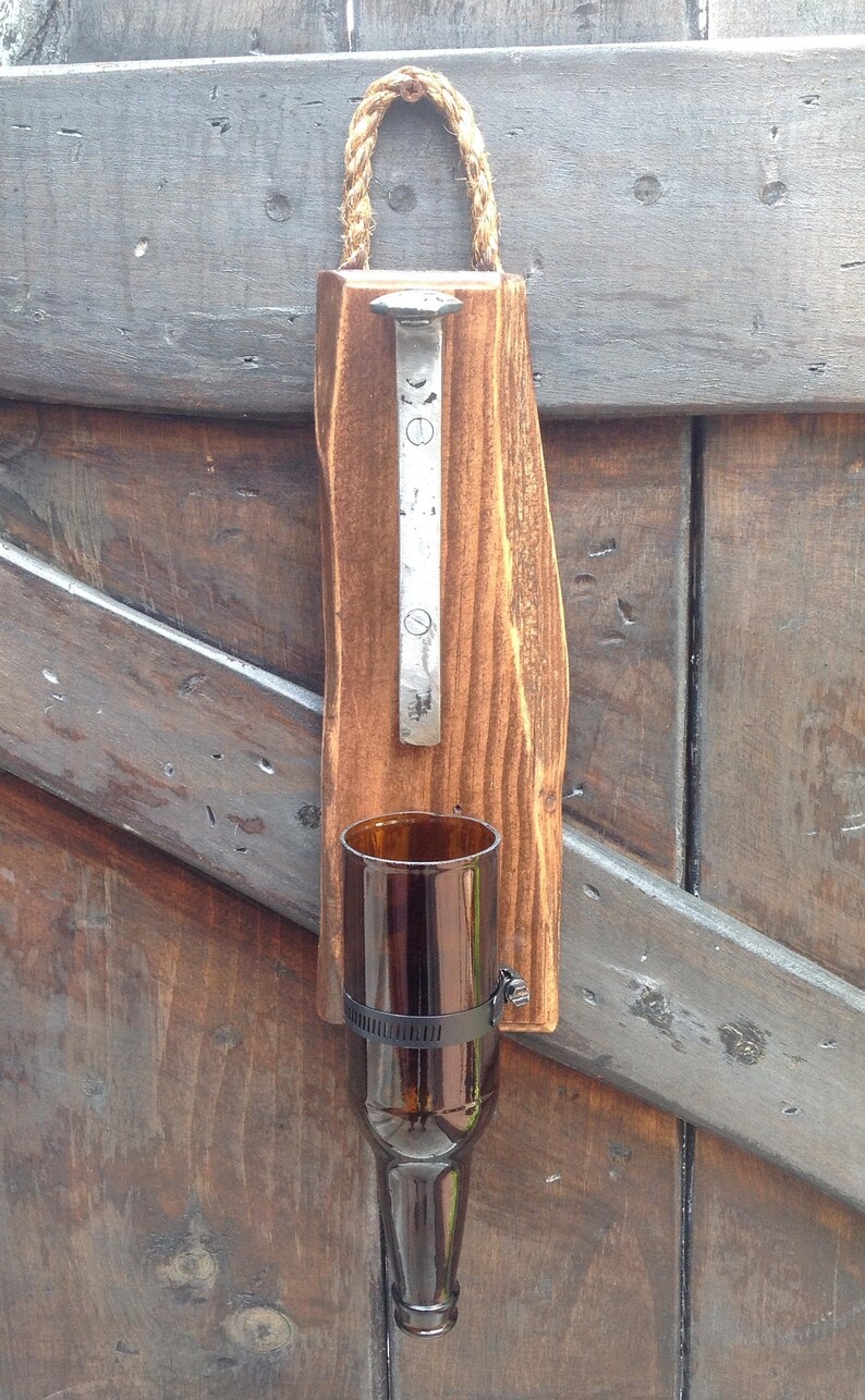 Rustic Railroad spike Wall Bottle opener Truly unique Etsy