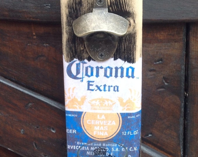 Corona Beer Bottle Wall Opener Etsy