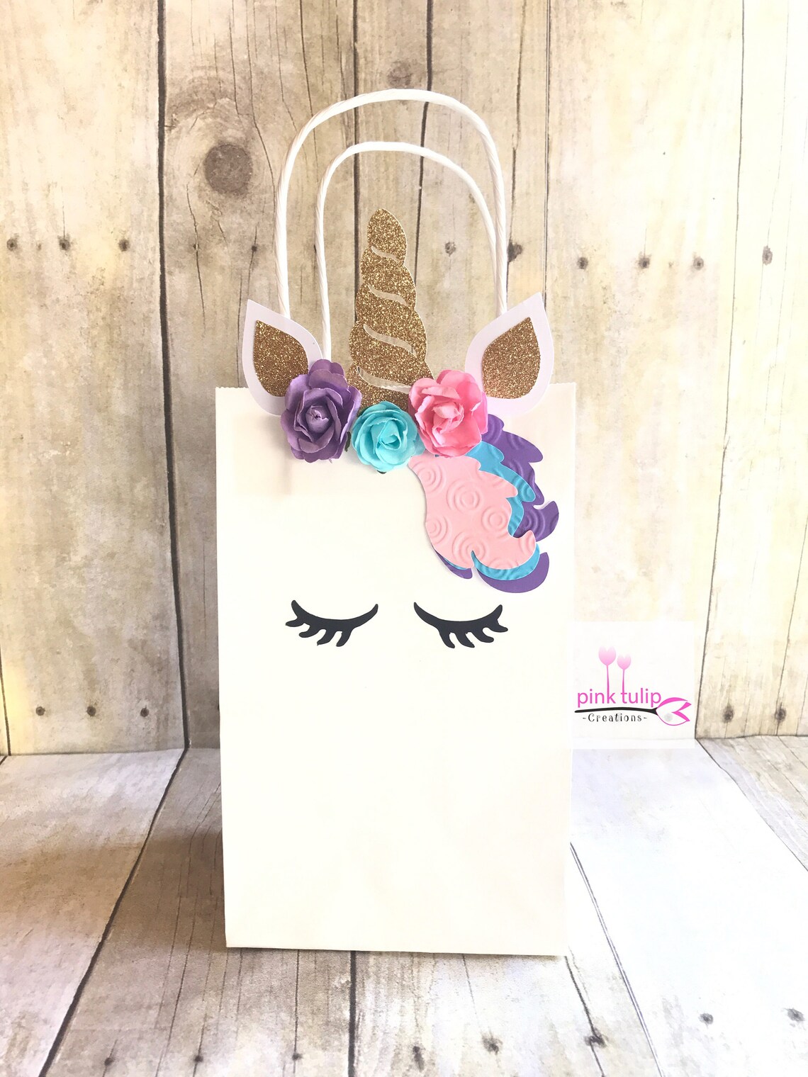 Unicorn Goodie Bags Unicorn Favor Bags Unicorn Party Party Etsy