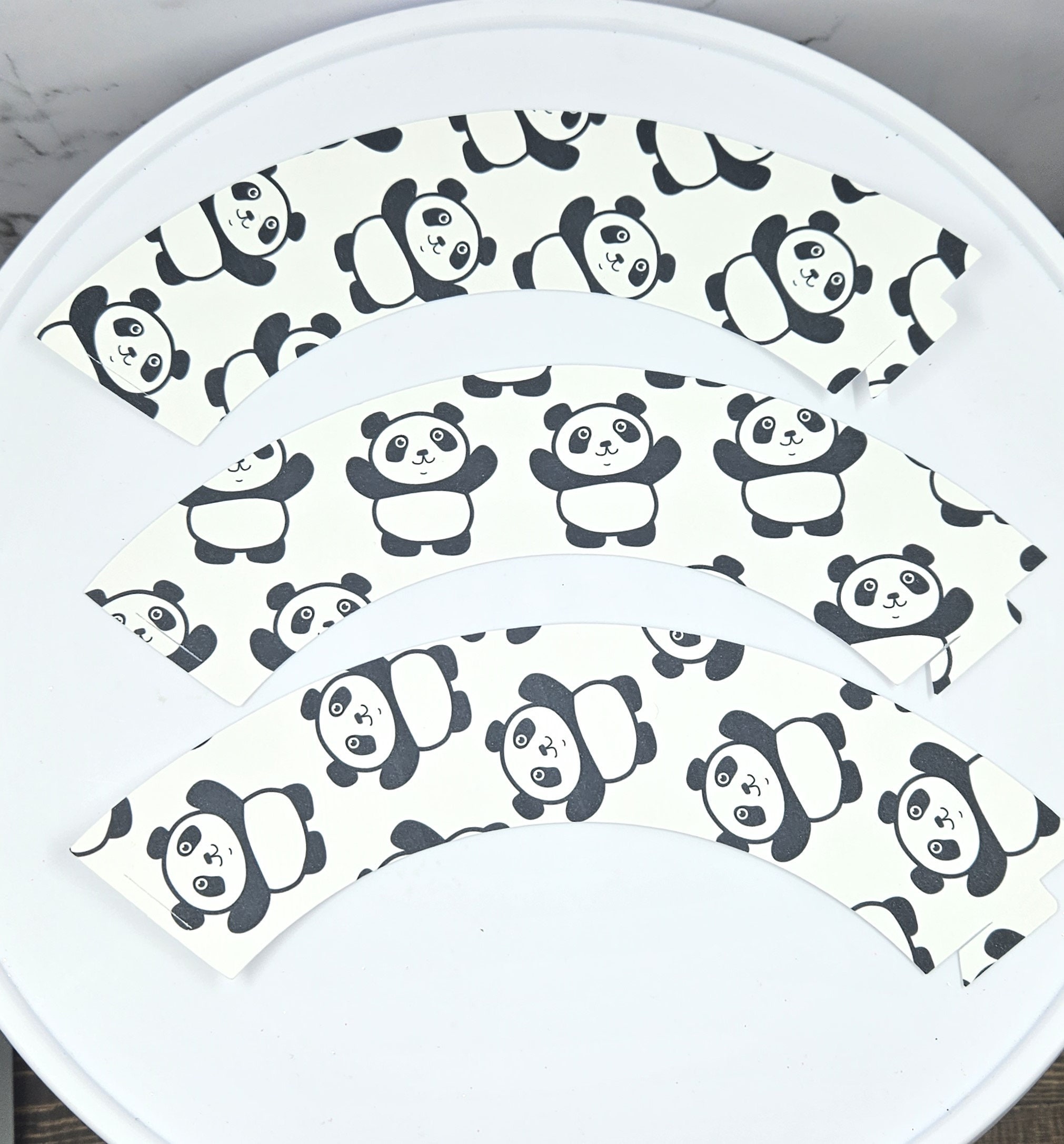Fun Panda Cupcake Wrappers, Panda Cupcakes - Etsy