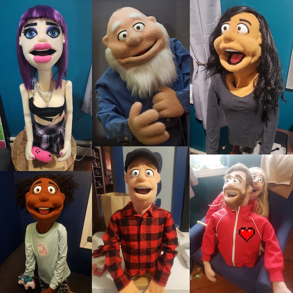 Ventriloquist Puppet Etsy