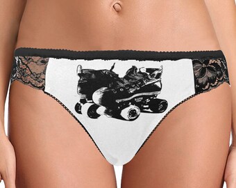 Roller Derby Lace Panties Gif