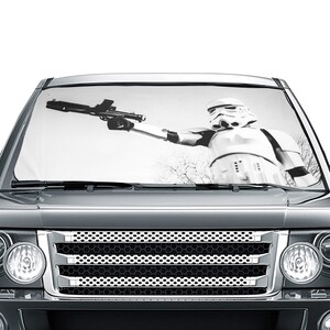 Stormtrooper car cheap sun shade