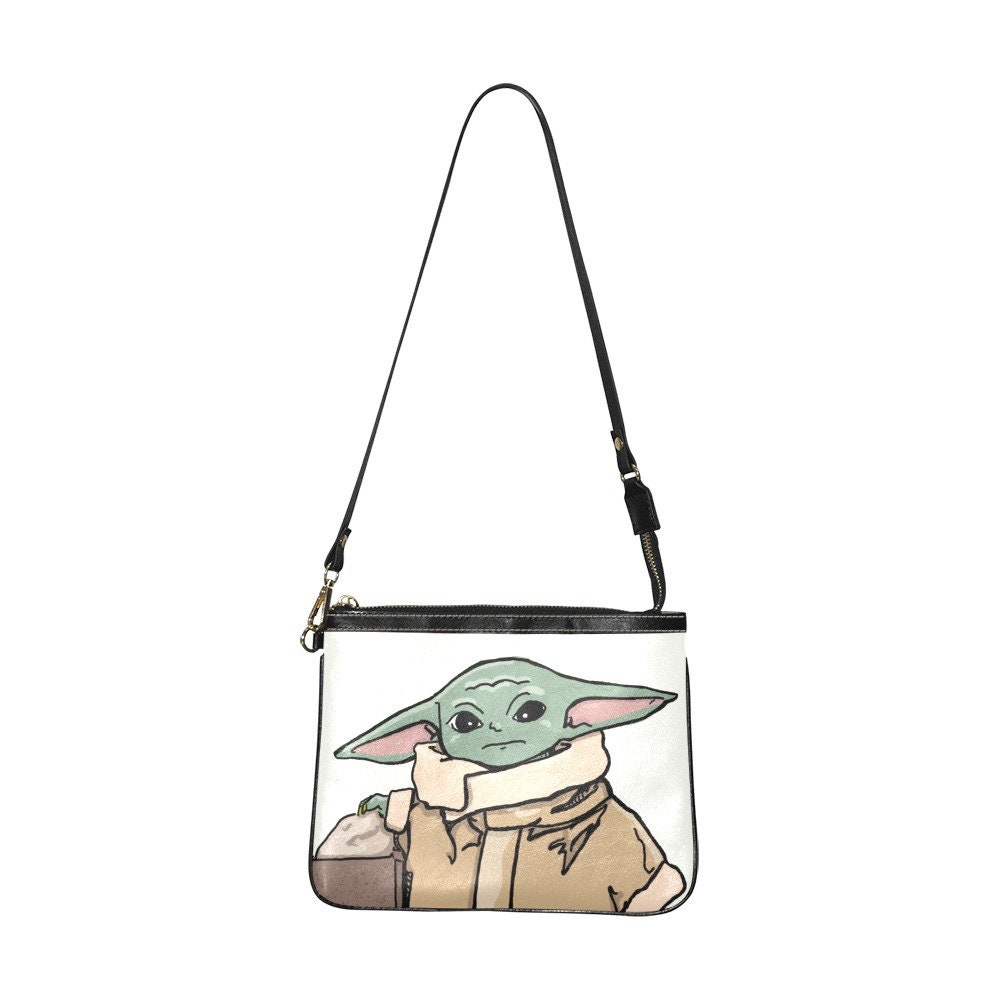 The Child Small Shoulder Bag - PU Leather Handbag Purse - Star