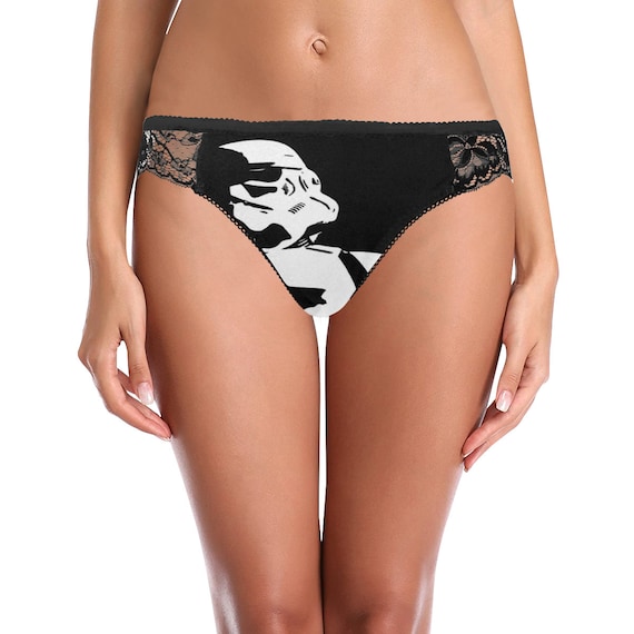 Women's Black & White Stormtrooper G-string Star Wars Inspired