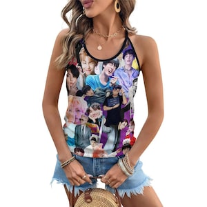 Tank Tops Criss Cross Back for Women - Etsy