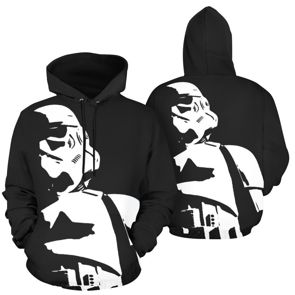 SURR × LEE HOODIE STARWARS ストームトルーパー Levi's x Star Wars White Stormtrooper Hoodie Mens M Limited