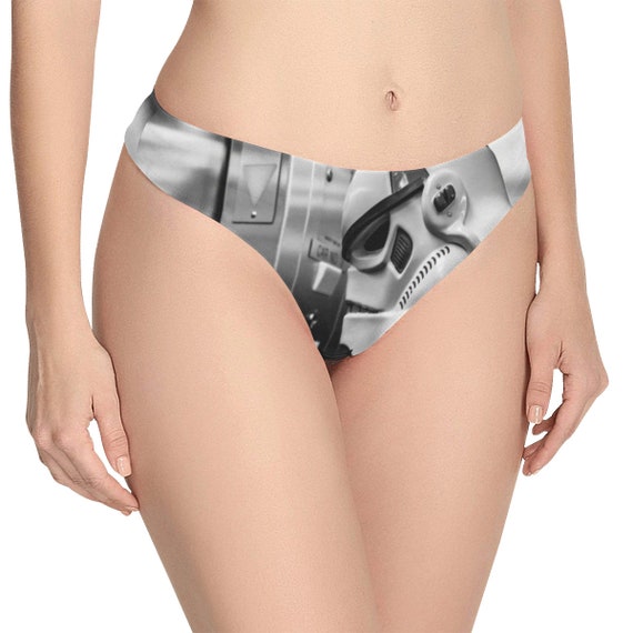 Elevator Storm Allover Print Thong Underwear Star Wars Stormtrooper  Inspired Fashion Sexy Geek Panties Lingerie Geek Model -  Canada