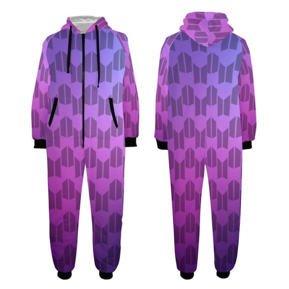 BTS ARMY Symbols Purple Unisex Adult One Piece Onesie Pajamas K pop Inspired Sleepwear Loungewear Jin Jimin Jhope Jungkook Suga RM V Etsy Canada