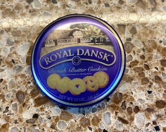 Danish Butter Cookie Tin 1.25” button