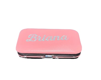 Personalized Manicure Set|Nail grooming set|Travel Manicure Set|Nail Kit|Gift for her|Party Favors|Bridesmaid Gift|Clipper grooming set