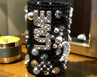 Mini support pour briquet Bic| Porte-briquet Glam| Cadeaux glamour|Cadeau pour elle |Briquet-bougie| Cadeaux bougies| Cadeau de demoiselle d'honneur|Briquet d'anniversaire|