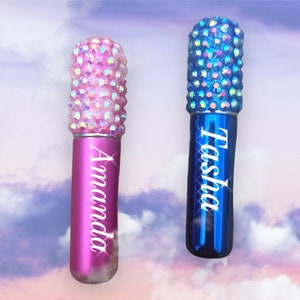 Mini botellas de perfume personalizadas/Botella de perfume portátil/Atomizador de perfume de viaje/Regalos para ella/Cosméticos/Belleza