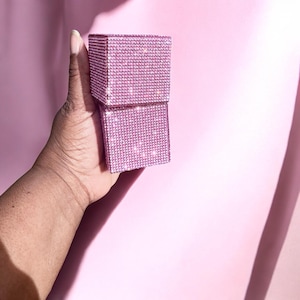 Glam Blocks|bling decor|glam decor|Bougee decor| coffee table decor| home decor| Pink Glam|Bedazzled Decor rhinestone decor vanity decor