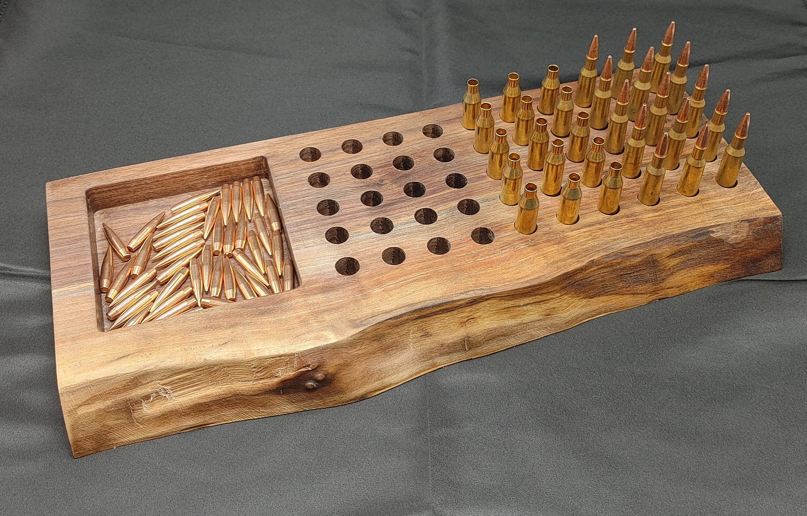 Live Edge Walnut Ammo Reloading Tray Etsy
