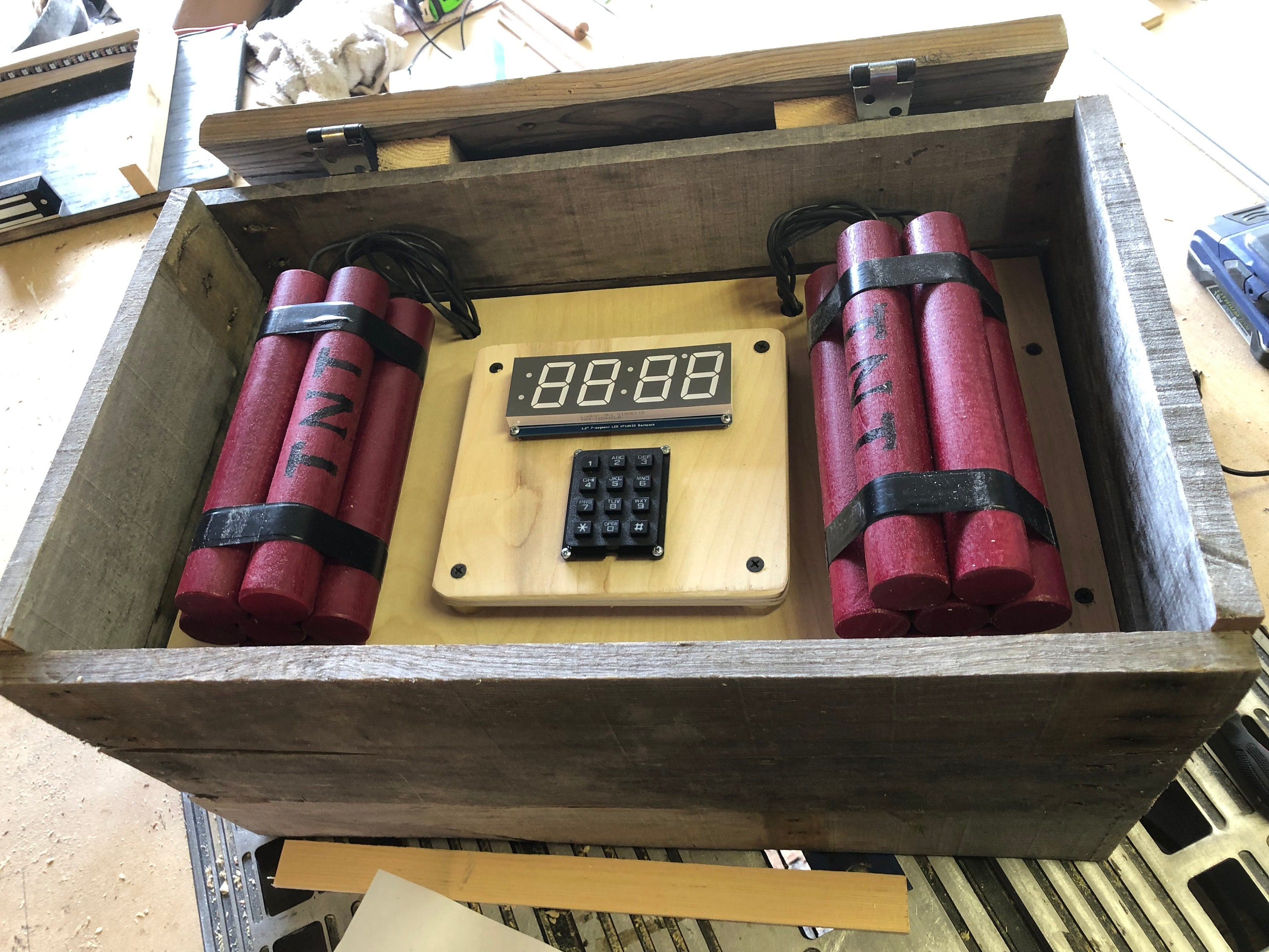 Tnt Explosive Timer Game Etsy